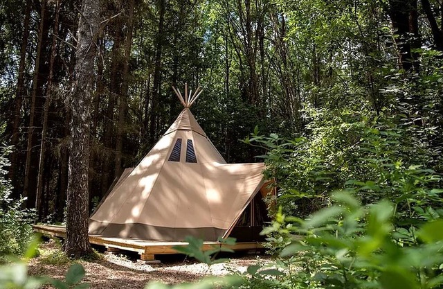 Enchanting Nordic Tipi for a Montana Glamping Getaway