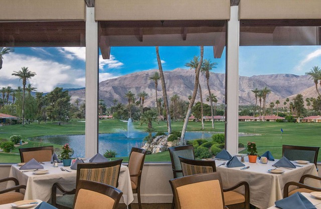Enjoy a true desert oasis. Golf, tennis, clubhouse and pools in gated community
