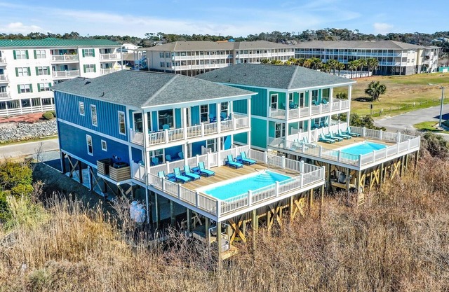 Enjoy all the benefits/amenities of a large ocean front without the price tag