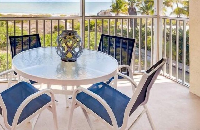 Enjoy the Gulf Views from this totally remodeled three bedroom condo !