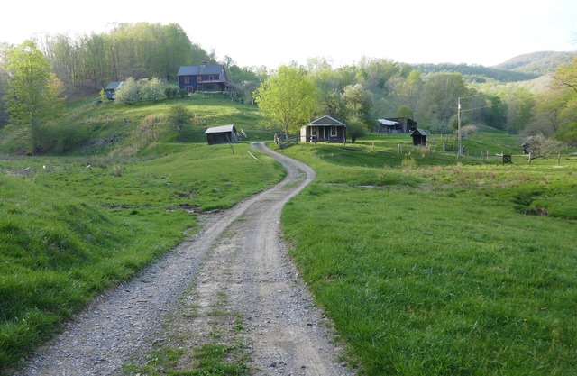 Entire house on a remote sheep farm , tended for 45 years