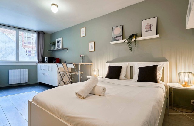 Equipped studio in Vieux-Lille near Grand Place