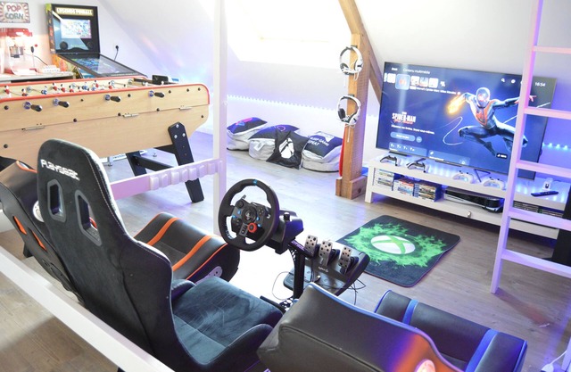 Escale Idéale® - Family Gite Gaming 12 Vacationers
