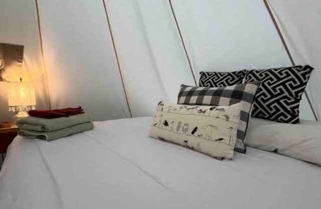 Escape The City in Your Private TX Hill Country Glamping Tent under the Stars