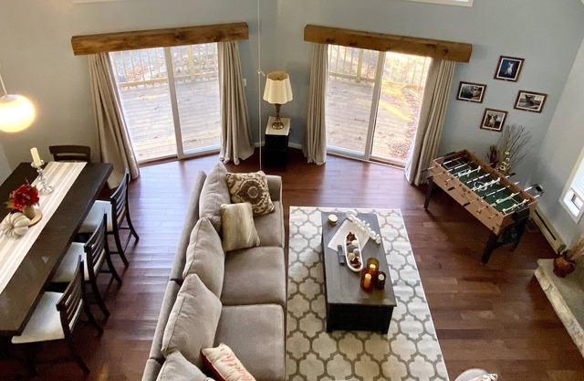 Escape to this cozy Pocono Mountains Chalet. Located in the heart of the Poconos