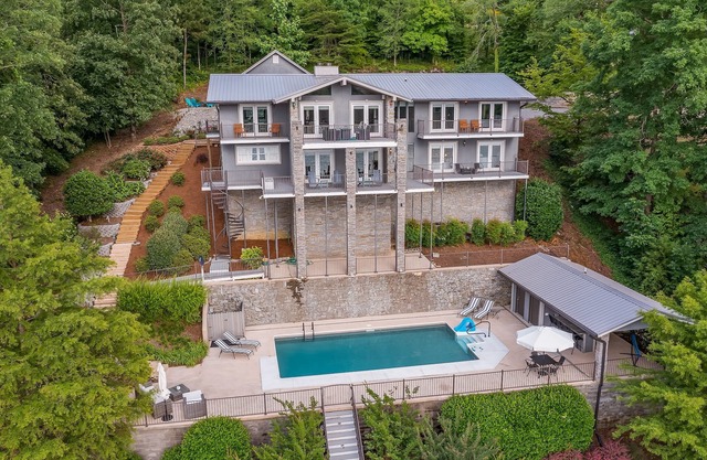 Expansive Retreat with Heated Pool & Gorgeous Views