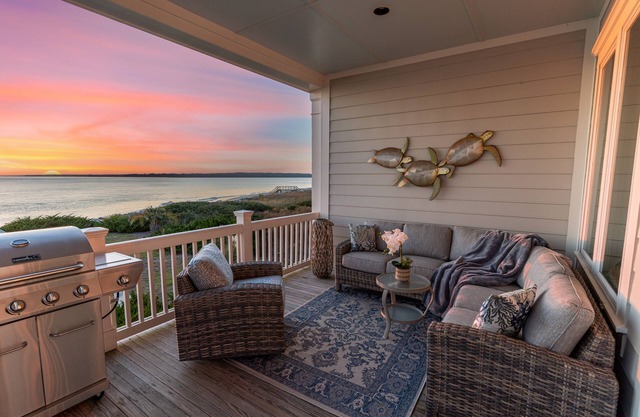 Experience Seabrook Island bliss, Expansive ocean views, Dolphin lovers oasis