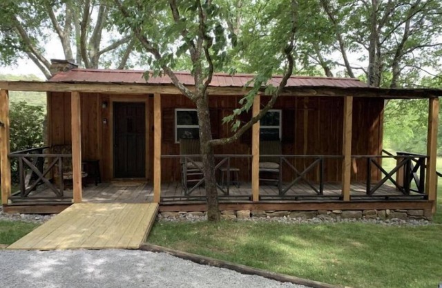 Experience staying in a late 1800’s cabin. Located near the Tennessee River