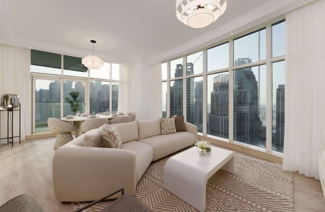 Exquisite 2-Bedroom with Panoramic Marina view