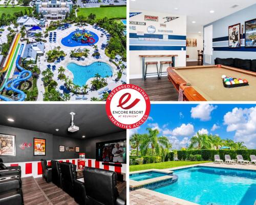 Extravagant Home With Movie Theater, Private Pool And Waterpark & Resort Access At Encore Resort - 241Fl
