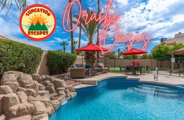 Fall Phoenix Oasis! Heated Resort Style Pool/Spa~BBQ~Putting Green~EV Outlet~BBQ