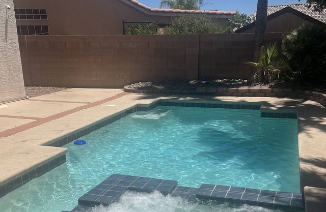 Family and pet friendly pool house