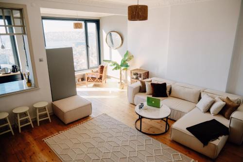 Fantastic golden horn view in Beyoglu, Cozy design