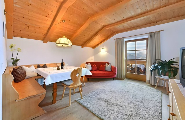 Farmhouse 'Tschafon' with Mountain View, Shared Terrace and Wi-Fi