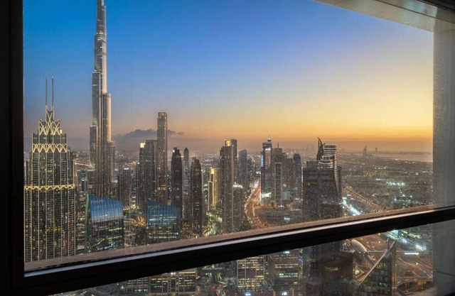 FCR | 1BR | Elegance with Burj Khalifa Views