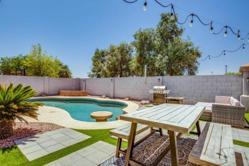 Fenced-In Pool and Patio Gilbert Home!
