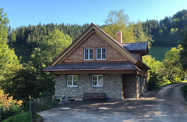 Ferienhaus Haldenmühle - traumhafte Lage mitten in der Natur mit Sauna