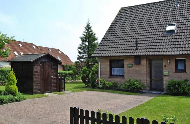 Ferienhaus mit Garten in Nessmersiel