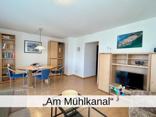 Ferienwohnung Am Mühlkanal - Schön gelegen mit Balkon und Blick ins Grüne