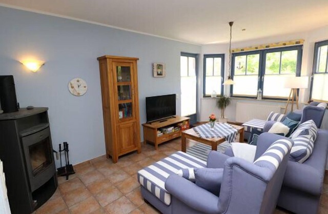 Ferienwohnung mit Terrasse Direkt Hinter dem Deich