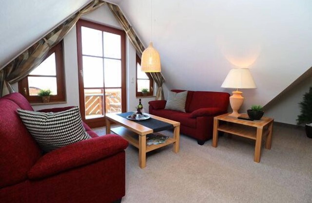Ferienwohnung mit Balkon und Ostseeblick Direkt Hinter der Düne