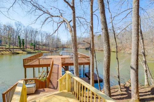 Fish, Boat and Hike Lakefront Home with Game Room!