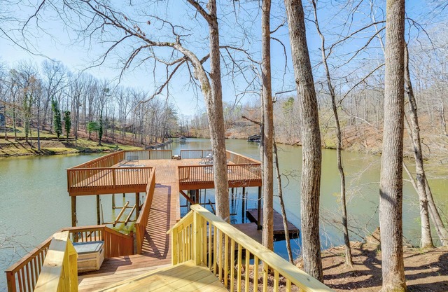 Fish, Boat & Hike: Lakefront Home w/Game Room!
