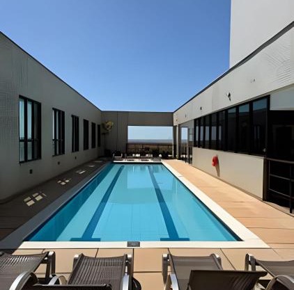 Flat em Hotel, Até 4 Hóspedes, Piscina, Garagem , Jr Catito
