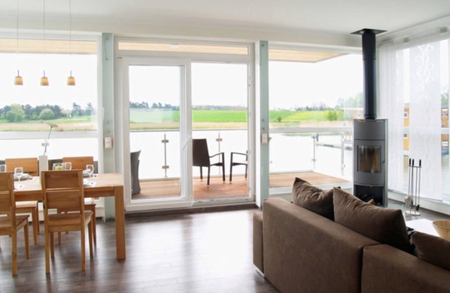 Floating House 2 Wotig with fireplace - 01. Floating Houses (95 m²) with fireplace