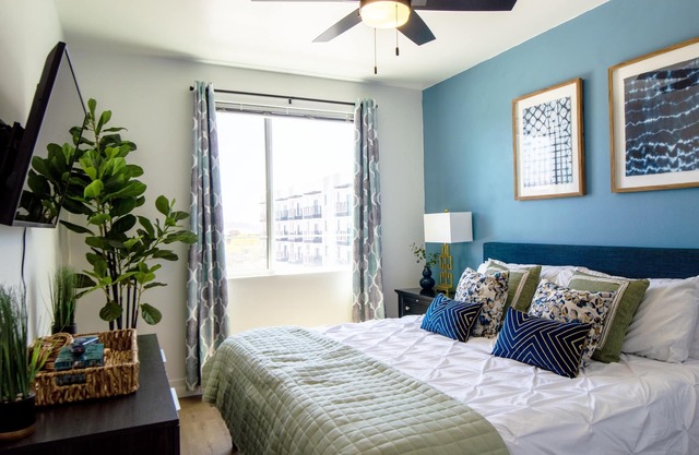 Focus. Float. Freshen Up. Pool In-Unit Laundry