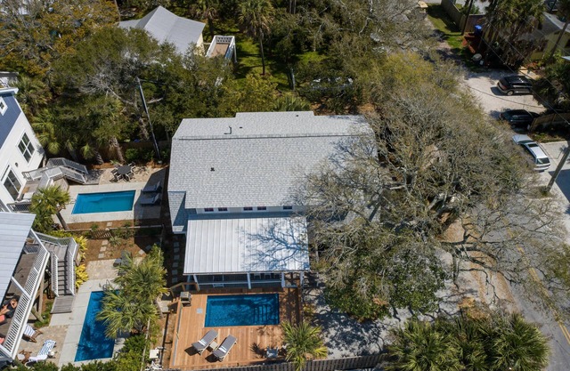 Folly's Premier Group Rental | 10BR Triplex w/3 Pools, 1 Block to Beach