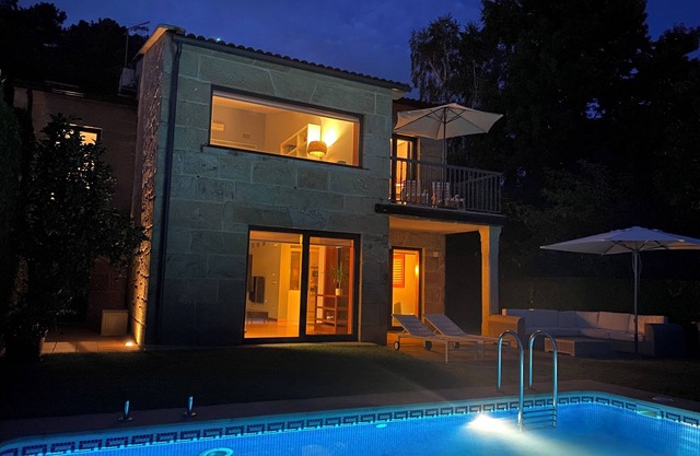 Full house with pool 12 minutes walk from the center of Sanxenxo