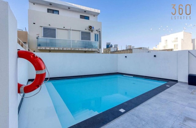 Fully equipped 1BR Apt with pool access in Swieqi