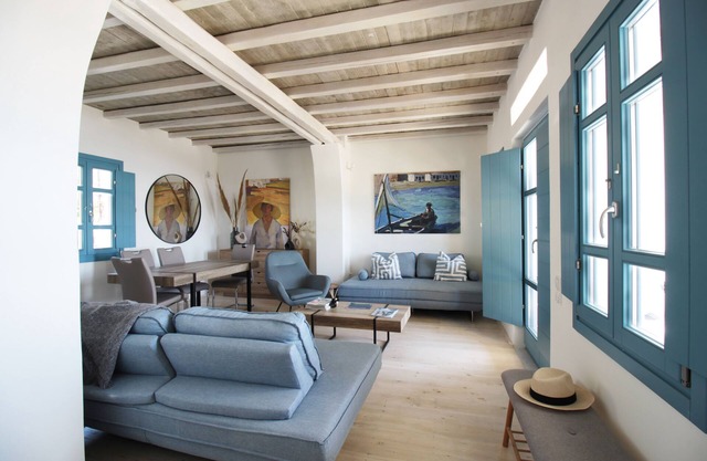 Fully equipped island villa in Triantaros Tinos , Cyclades