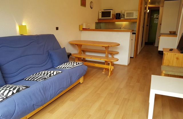 Functional studio in Arc 2000, close to slopes and shops