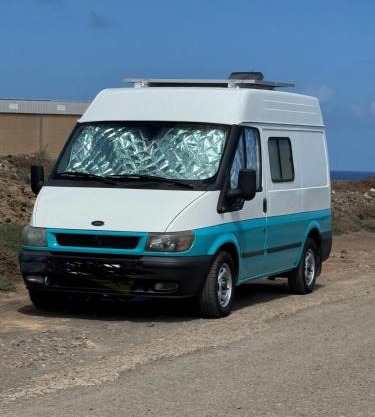Furgoneta camper solo hospedaje sin driver
