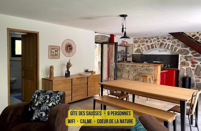 Gîte des Sausses dans une nature préservée Burzet
