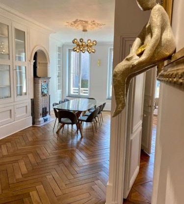 Gîte Vosges en Ville luxueux appartement Duplex avec sauna espace bien être au centre d'Epinal