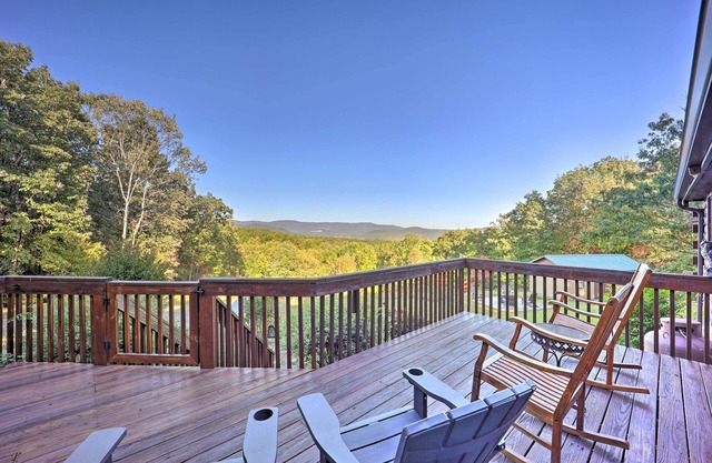Game Room + Mtn Views: Family Blue Ridge Retreat