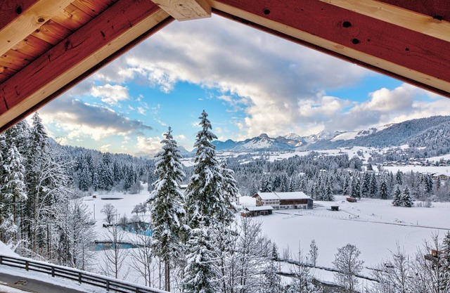 Gipfelhütte - mit Masterschlafzimmer, Zwei Hüttenzimmer und Balkon