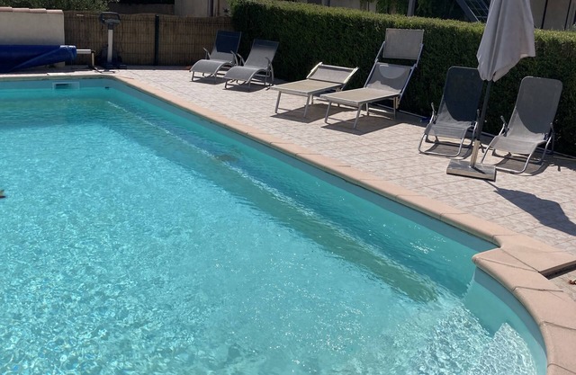 Gite Gardenia with a communal swimming pool