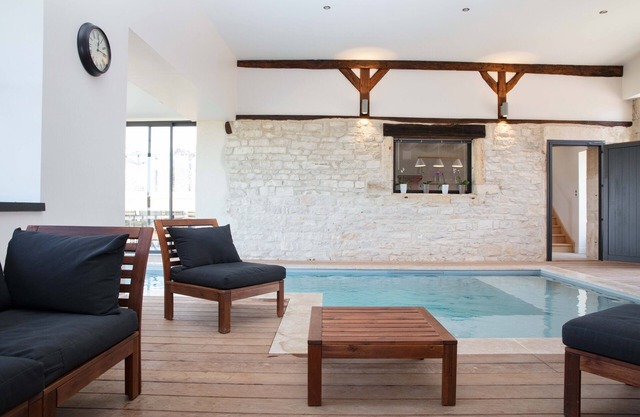 Gite: The Vagastines, 4 stars, indoor pool, 6 pers, St Germain plain