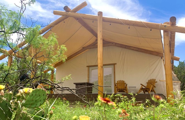 Glamping Cabins in Palo Duro Canyon State Park