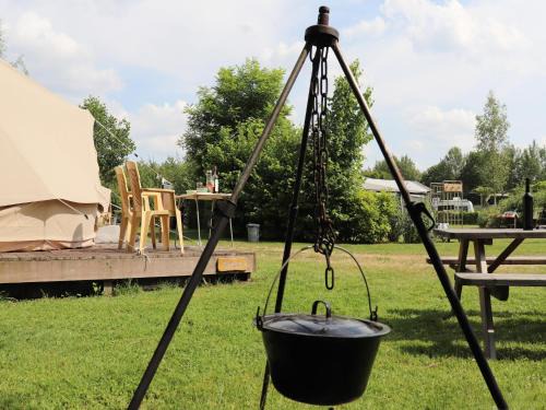 Glamping Tent in Twijzel near Nature, cleaning included