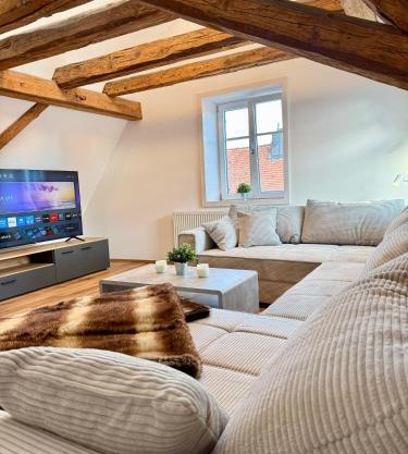 Good Wood Apartment - Modernes Fachwerk am Marktplatz in Freudenstadt