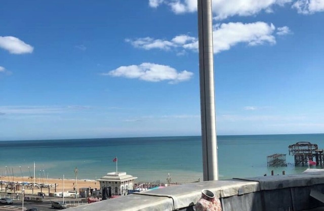 Grade II listed penthouse sea view