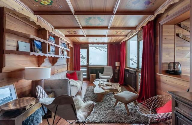 Grand appartement à Val-d'Isère : 4 pièces, 95m², 7 pers, balcons, parking, exposé Sud-Est - FR-1-567-4
