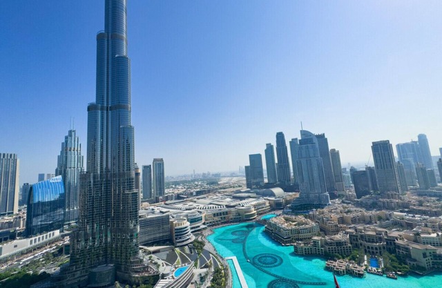 GRaNDE Fountain Show & Burj Khalifa 2BR |360°TOUR|
