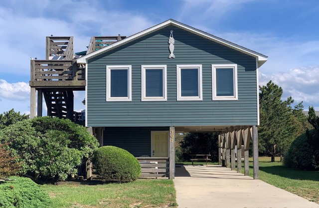 Great Family Location - Two Minute Walk to Beach Access - MP10 Nags Head 3BR 2BA