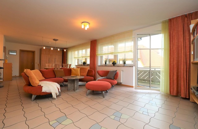 Große Ferienwohnung mit 2 Bäder, Balkon und Ostseeblick Direkt Hinter der Düne